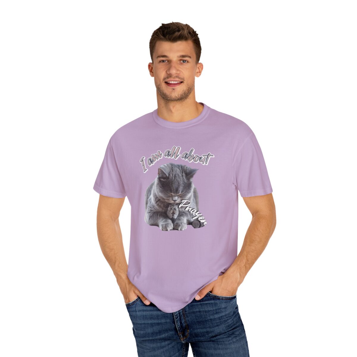 I'm all about prayer Unisex Garment-Dyed T-shirt - Image 24
