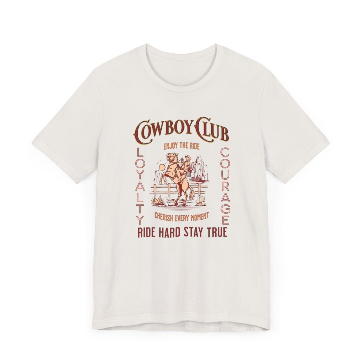 Cowboy club Unisex Jersey Short Sleeve Tee - Image 15