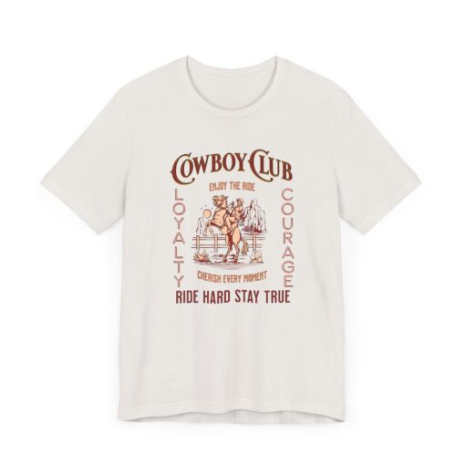 Cowboy club Unisex Jersey Short Sleeve Tee - Image 15