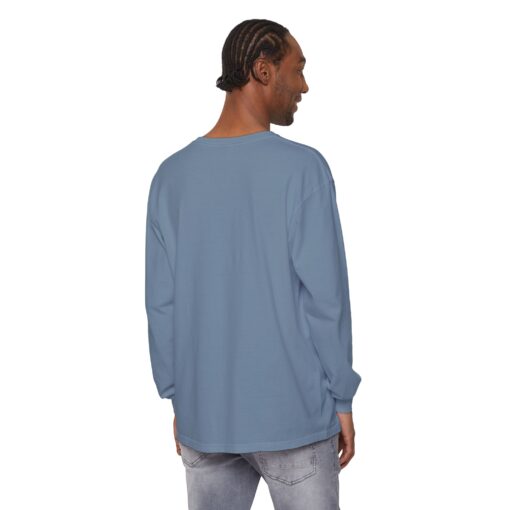 It's not kung fu Unisex Garment-dyed Long Sleeve T-Shirt - Image 12