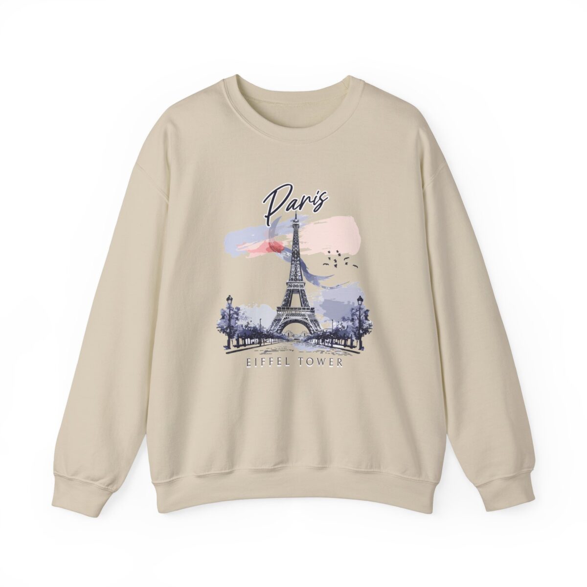 Eiffel Tower Unisex Heavy Blend™ Crewneck Sweatshirt - Image 5