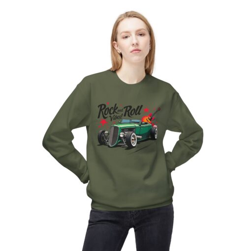 Rock & Roll Vibes Unisex Midweight Softstyle Fleece Crewneck Sweatshirt - Image 19