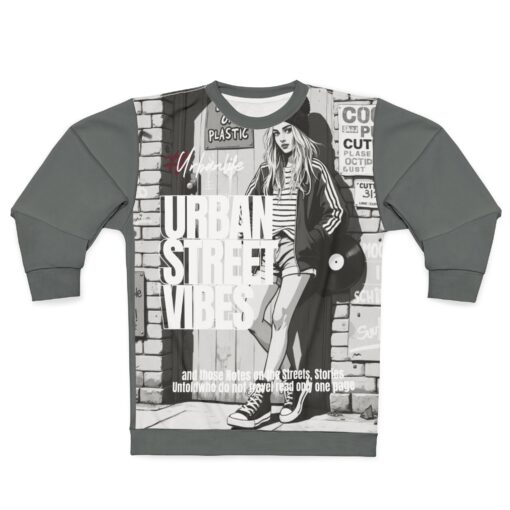 Urban street vibes Unisex Sweatshirt (AOP)