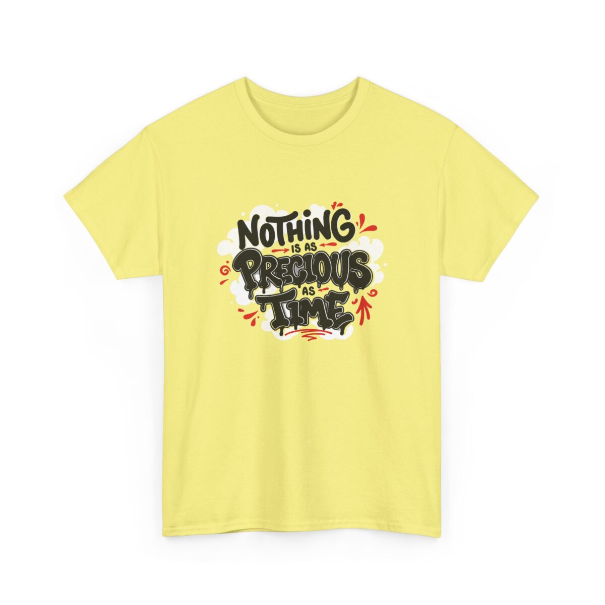Nothing is as Precious as Time Unisex Heavy Cotton Tee - Image 27