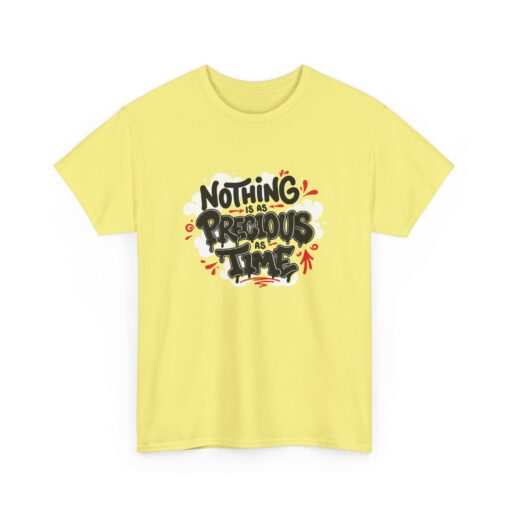 Nothing is as Precious as Time Unisex Heavy Cotton Tee - Image 27
