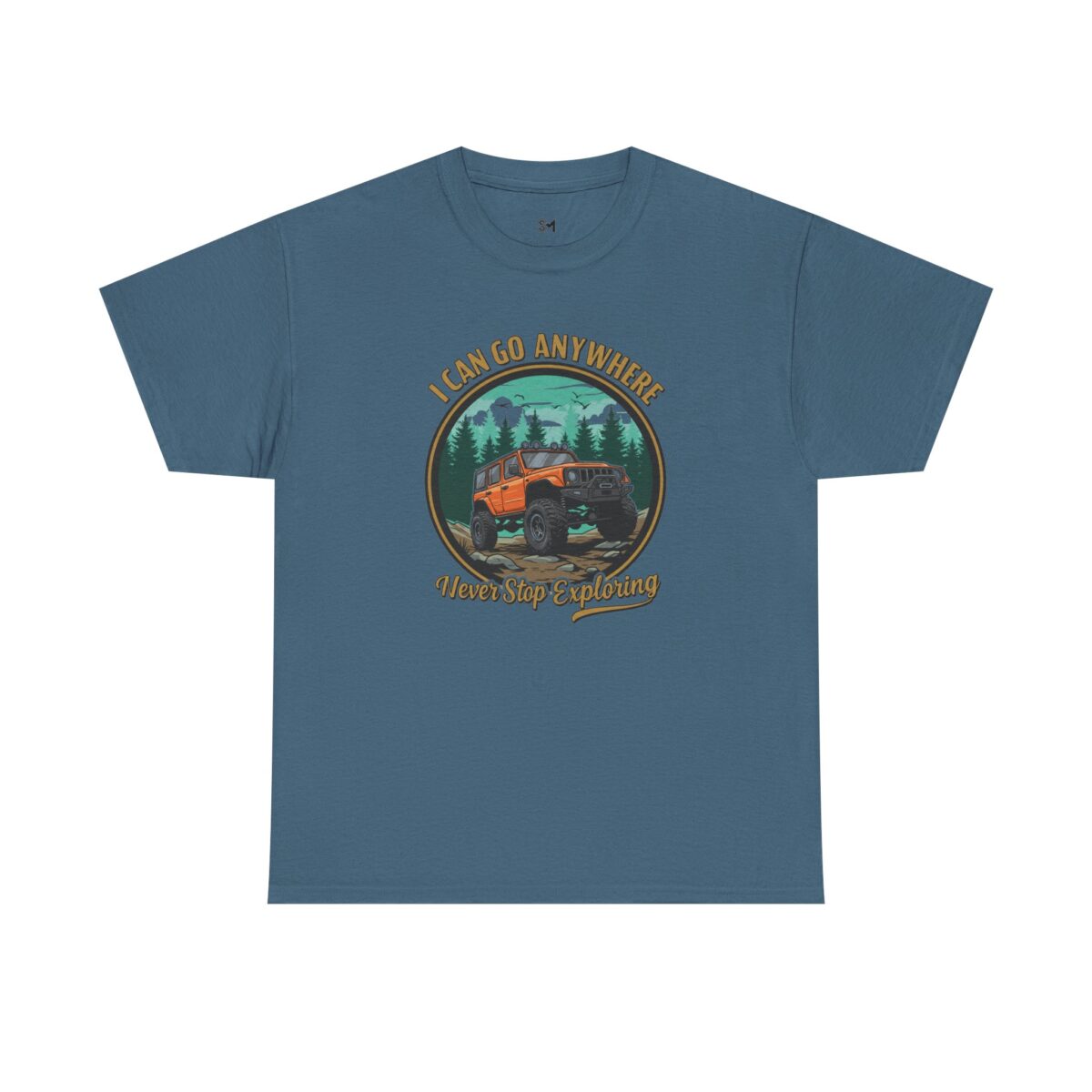 I can go anywhere Unisex Heavy Cotton Tee - Image 29