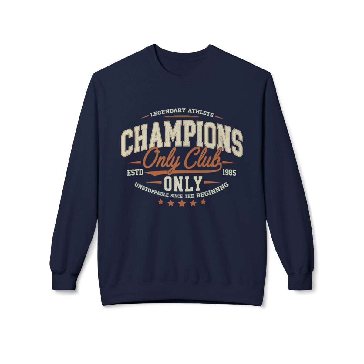 Champions only club Unisex Midweight Softstyle Fleece Crewneck Sweatshirt - Image 13