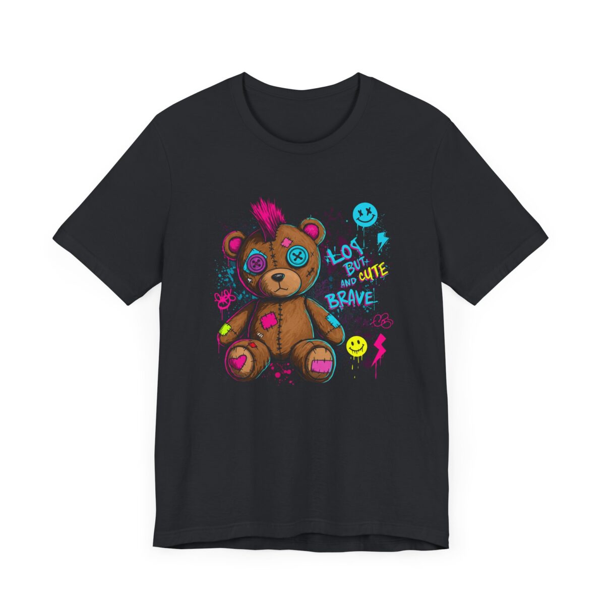 Lost but cute and brave Unisex Jersey Short Sleeve Tee - Image 19