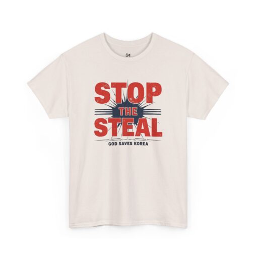 Stop the steal Unisex Heavy Cotton Tee - Image 15