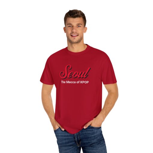 Seoul K-Pop Unisex Garment-Dyed T-Shirt - Trendy & Stylish - Image 12