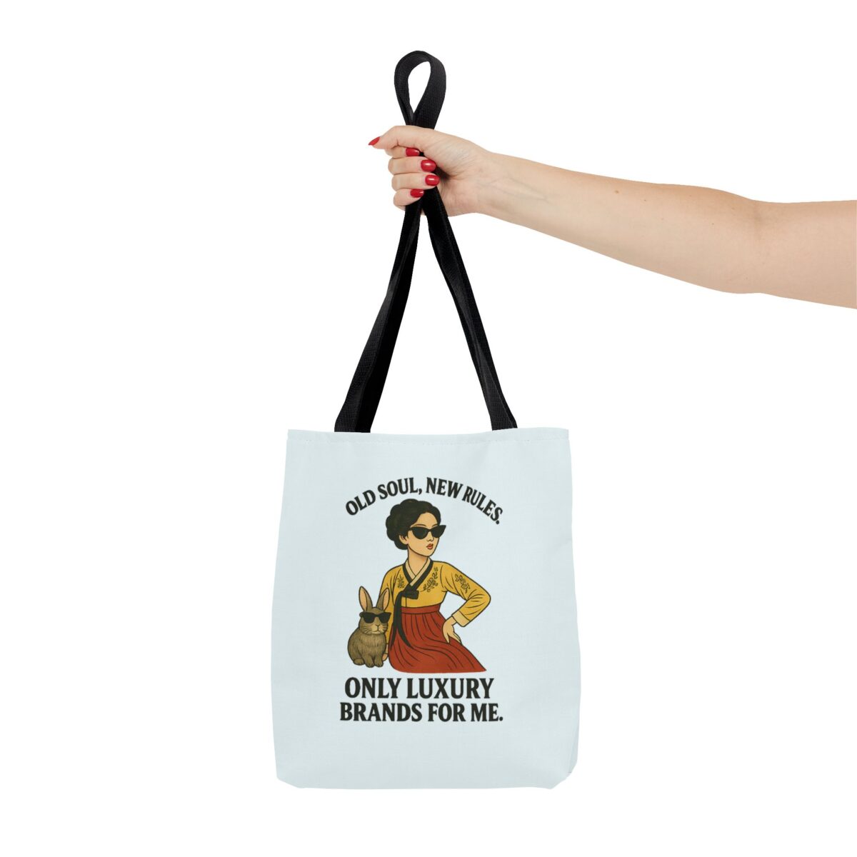 Luxury Vibes Tote Bag | Old Soul, New Rules Design - Image 4