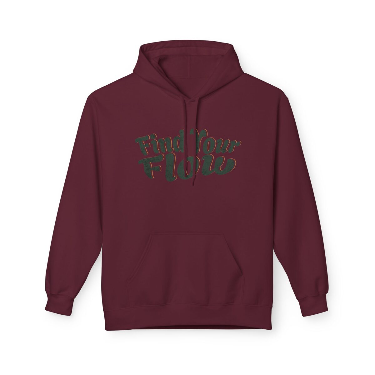Find your flow Unisex Midweight Softstyle Fleece Hoodie - Image 17