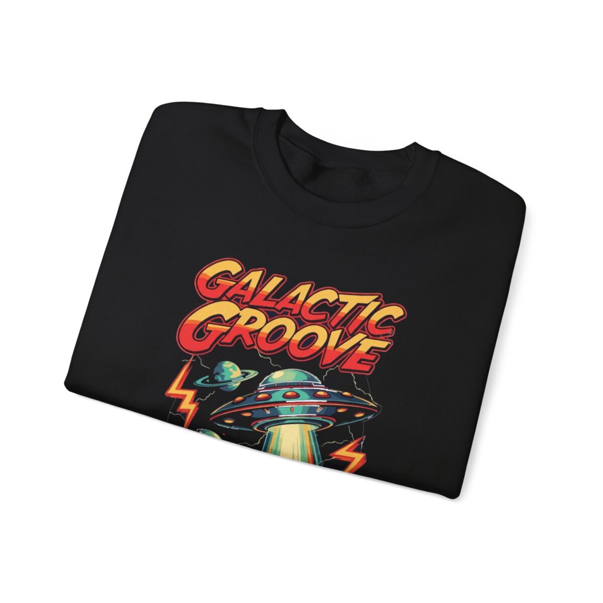 Galactic grooveUnisex Heavy Blend™ Crewneck Sweatshirt - Image 3