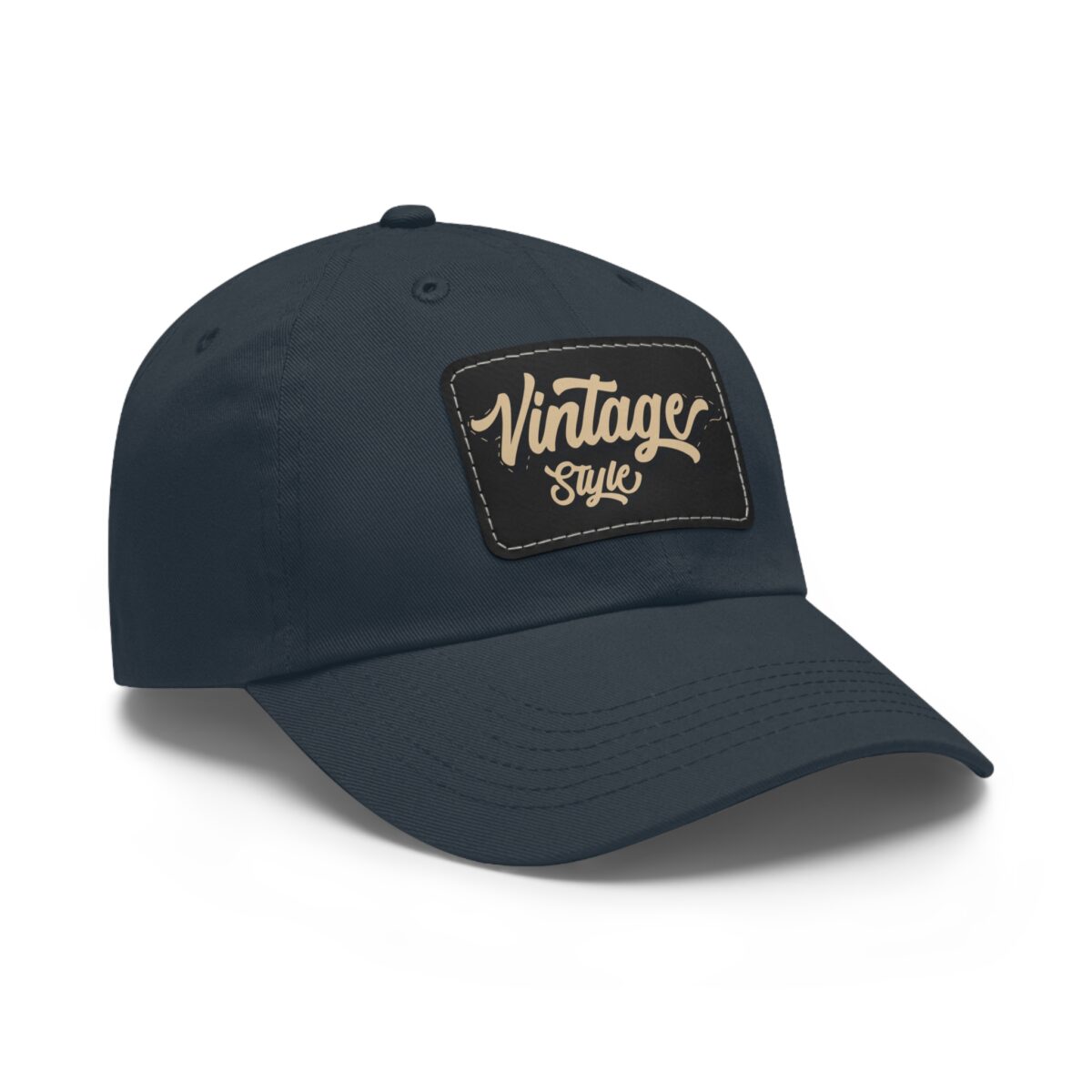 Vintage style Hat with Leather Patch (Rectangle) - Image 38