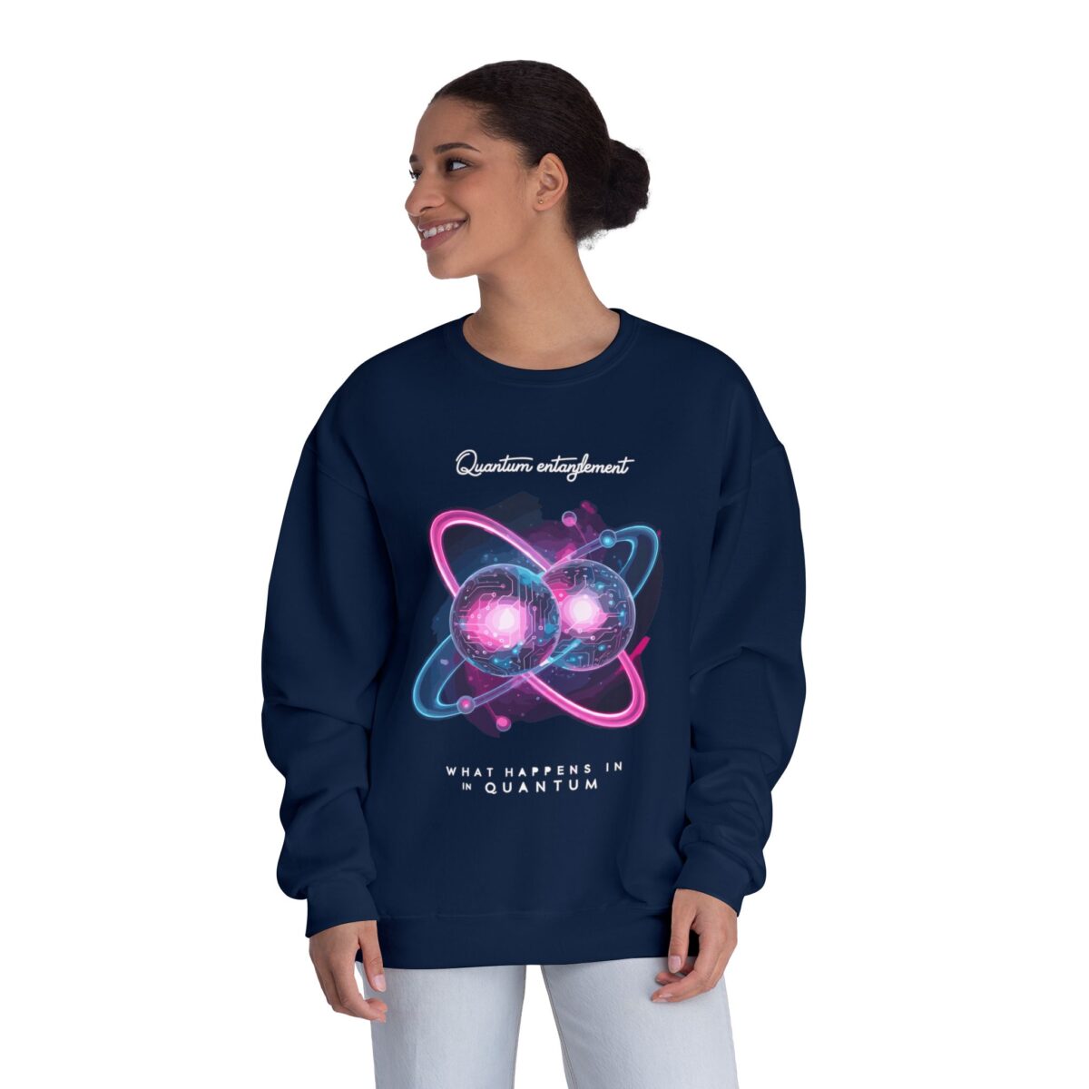 Quantum entanglement Unisex NuBlend® Crewneck Sweatshirt - Image 20