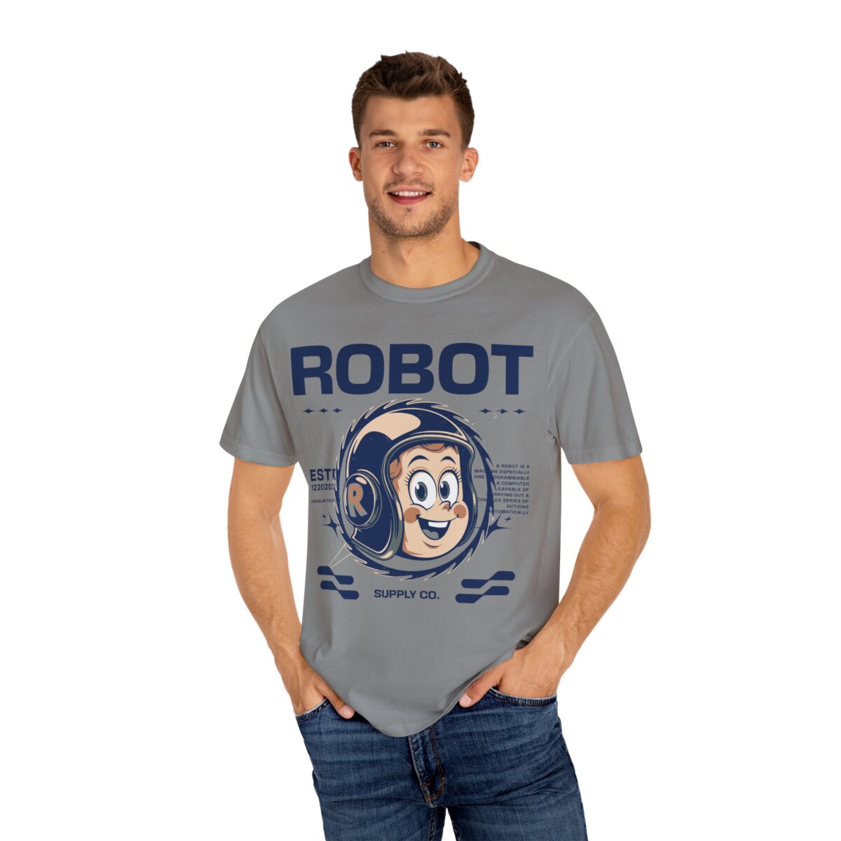 Vintage Robot Graphic Unisex T-Shirt - Perfect for Tech Lovers - Image 24