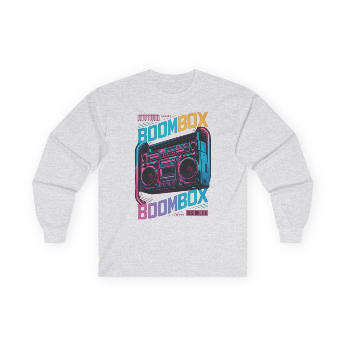 Boom box Unisex Ultra Cotton Long Sleeve Tee - Image 4