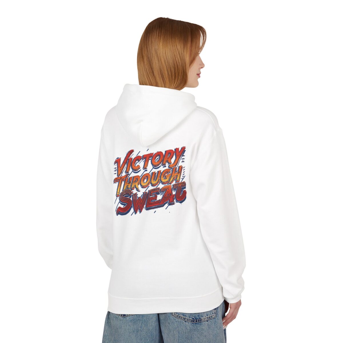 Victory through sweats Unisex Midweight Softstyle Fleece Hoodie - Image 4
