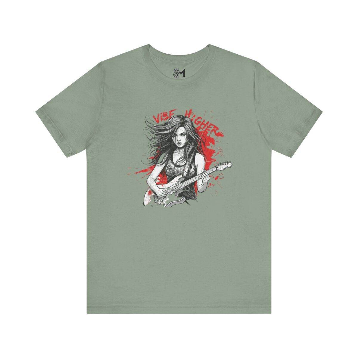 Vibe higher Unisex Jersey Short Sleeve Tee - Image 9