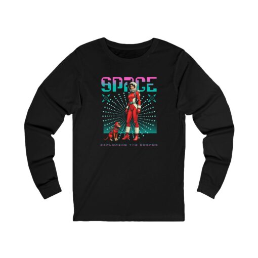 Space Unisex Jersey Long Sleeve Tee