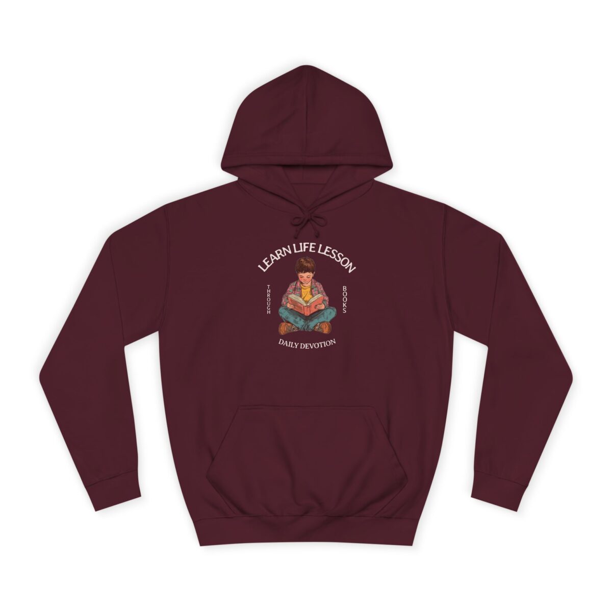 Through books Unisex College Hoodie - Image 37
