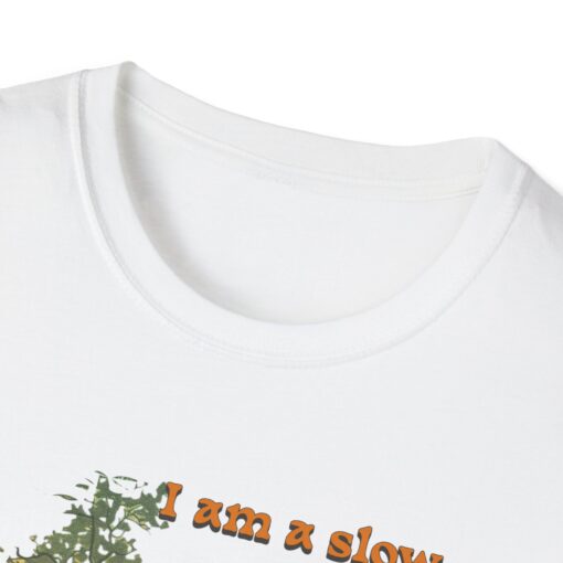 Never walk back Unisex Softstyle T-Shirt - Image 3