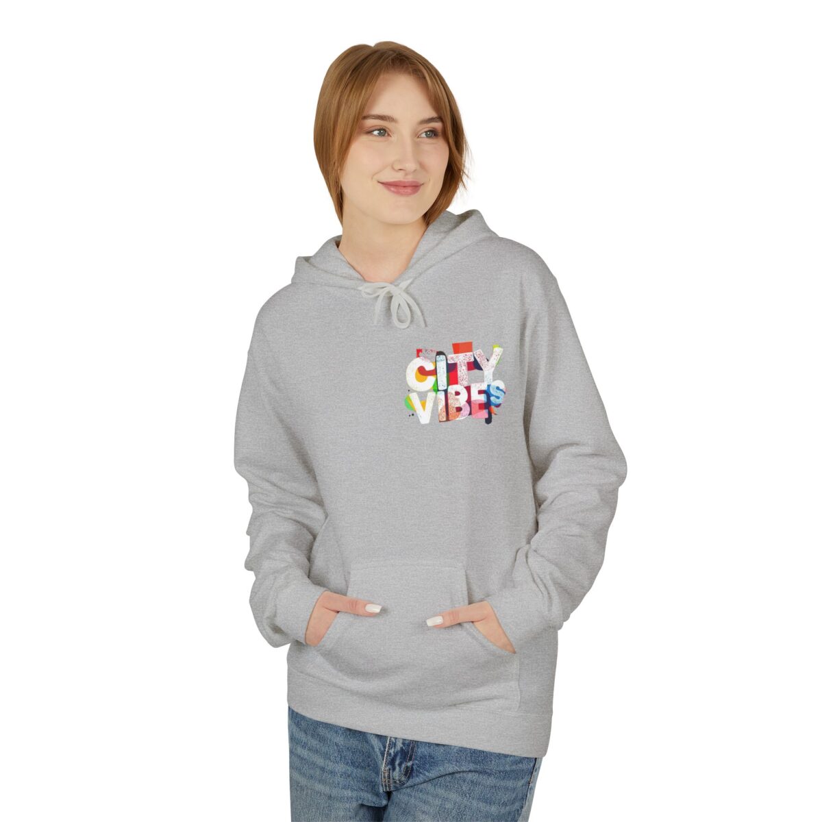 City vibes Unisex Midweight Softstyle Fleece Hoodie - Image 3
