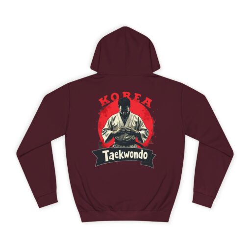 Taekwondo Unisex College Hoodie - Image 26