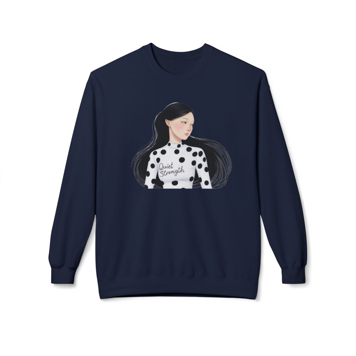 Quite Strength Unisex Midweight Softstyle Fleece Crewneck Sweatshirt - Image 17