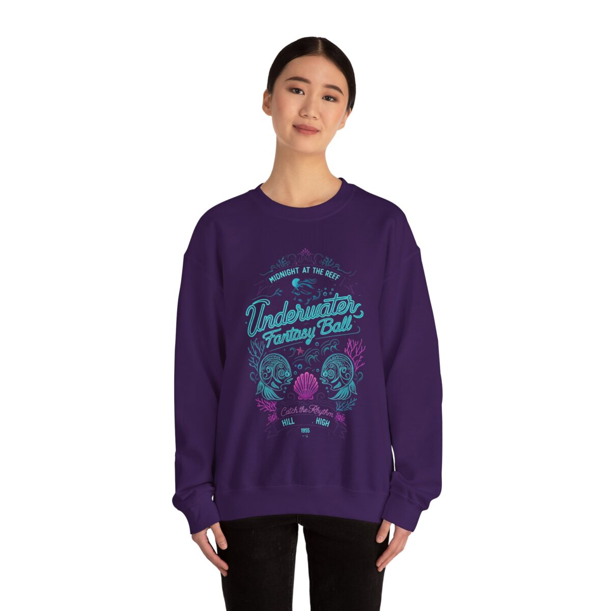 Underwater Unisex Heavy Blend™ Crewneck Sweatshirt - Image 16