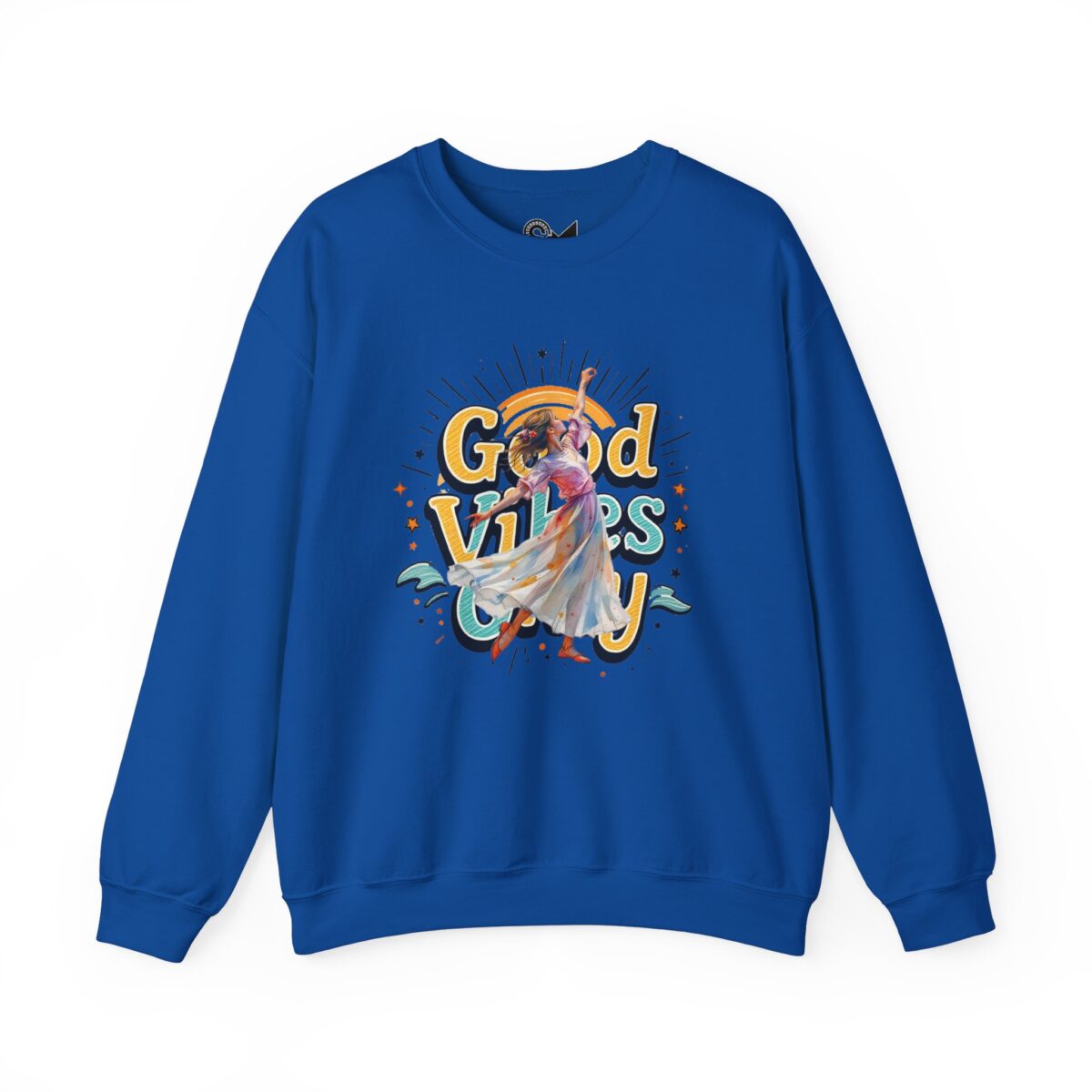 Good vibes only Unisex Heavy Blend™ Crewneck Sweatshirt - Image 41