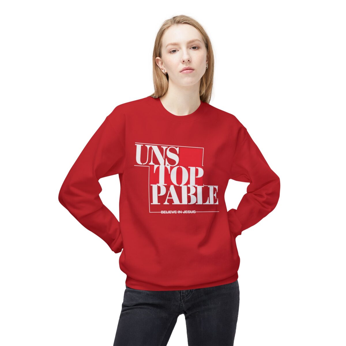 Unstoppable Unisex Midweight Softstyle Fleece Crewneck Sweatshirt - Image 47