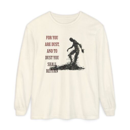 Return to soil Unisex Garment-dyed Long Sleeve T-Shirt - Image 5