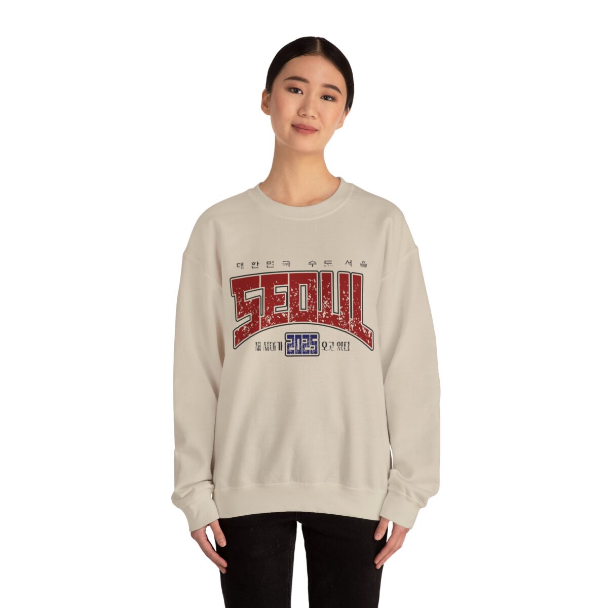 2025 Seoul Unisex Heavy Blend™ Crewneck Sweatshirt - Image 12