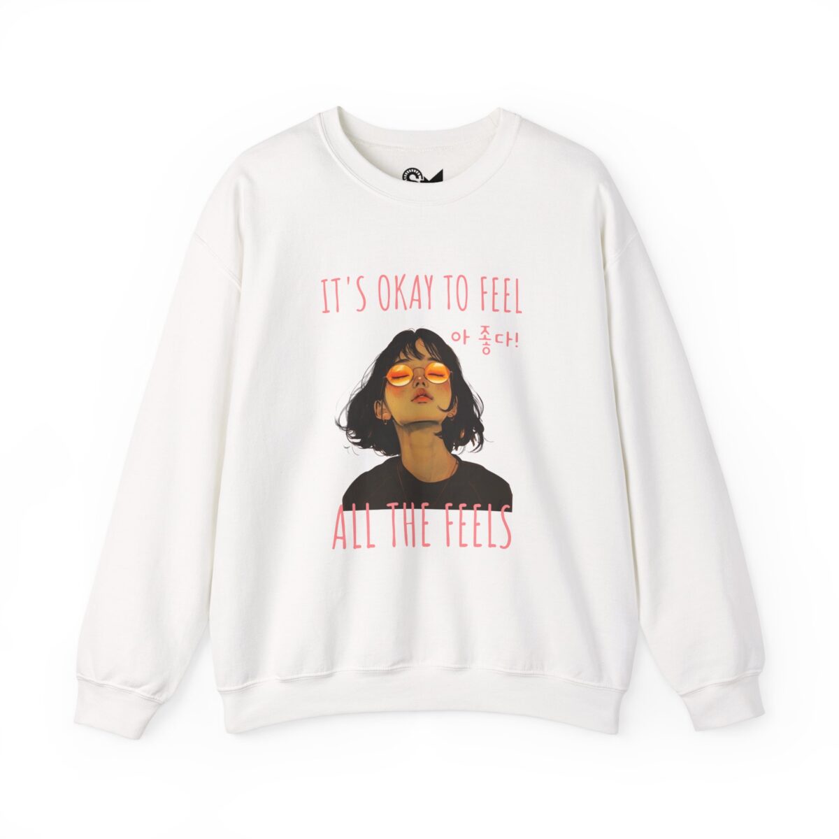 It's OK to feel Unisex Heavy Blend™ Crewneck Sweatshirt
