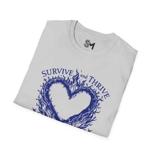 Strength in Scars Unisex Softstyle T-Shirt - Image 12