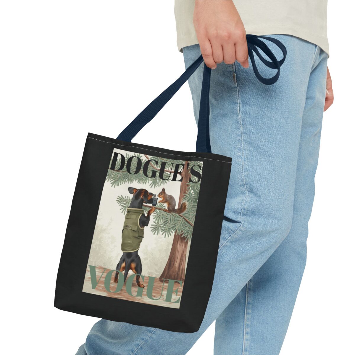 Dogue's Vogue Tote Bag (AOP) - Image 51