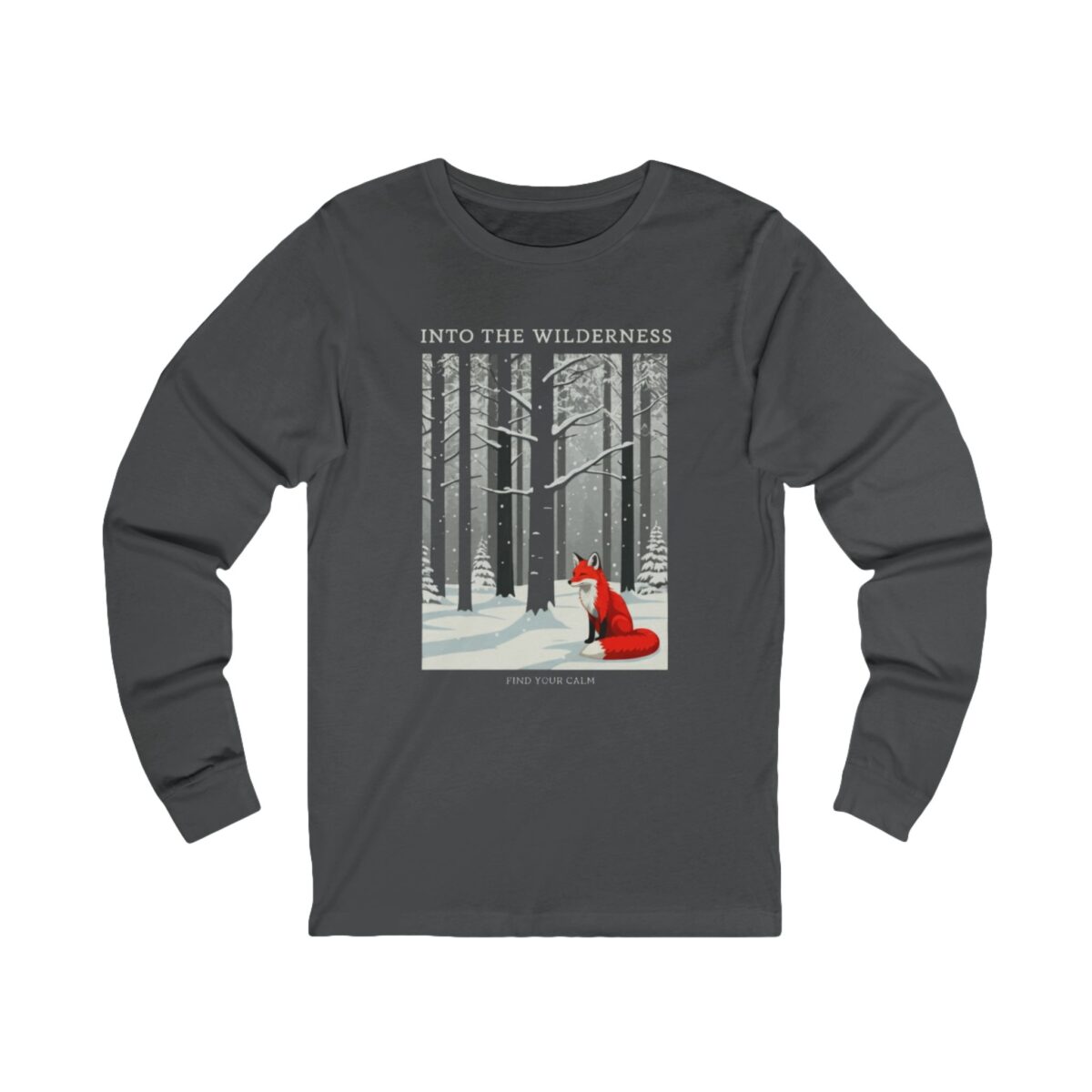 Into the wilderness Unisex Jersey Long Sleeve Tee - Image 5