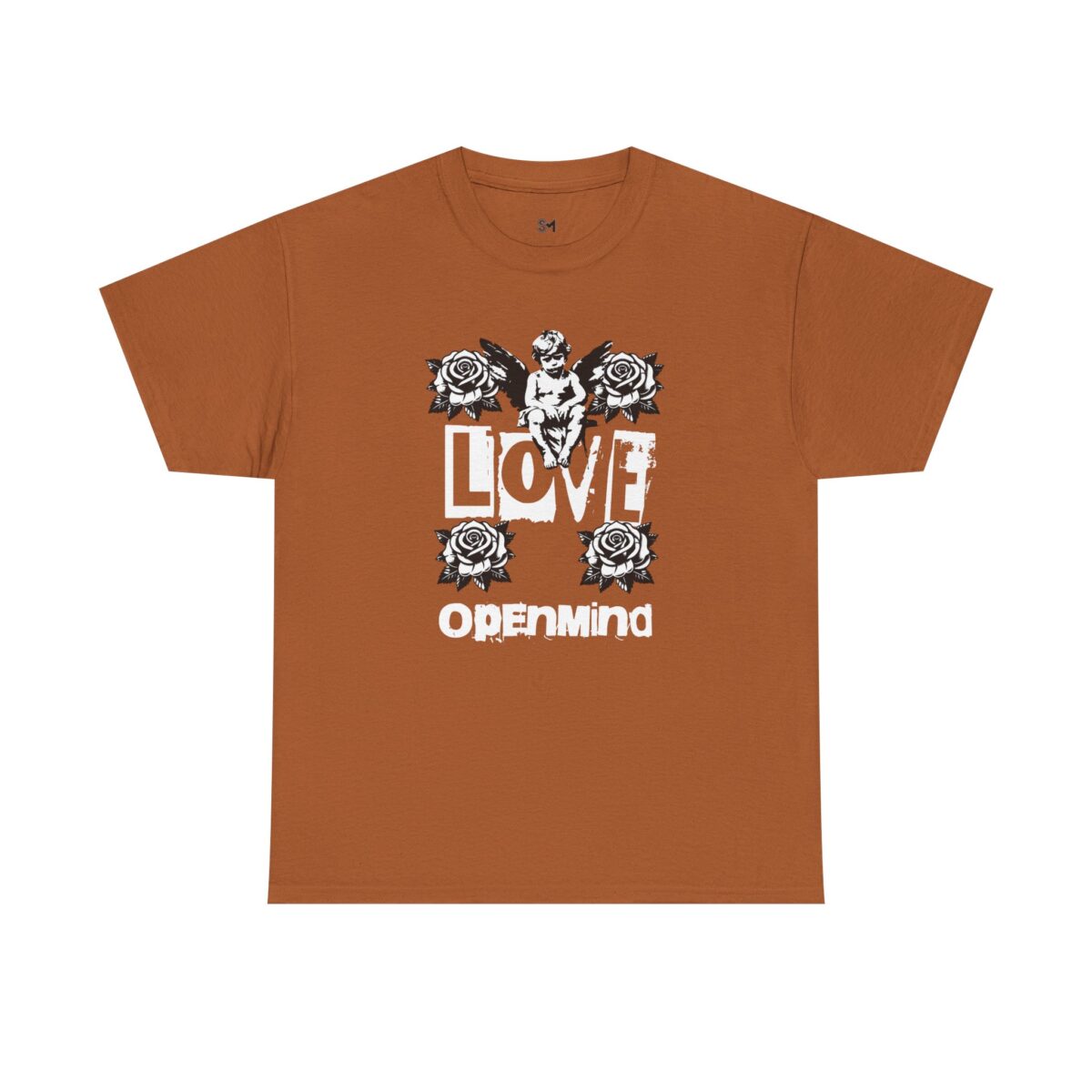 Love open mind Unisex Heavy Cotton Tee - Image 5