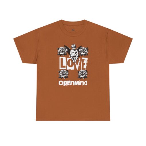 Love open mind Unisex Heavy Cotton Tee - Image 5