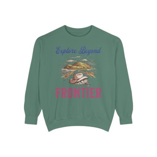 Explore beyond Unisex Garment-Dyed Sweatshirt - Image 9