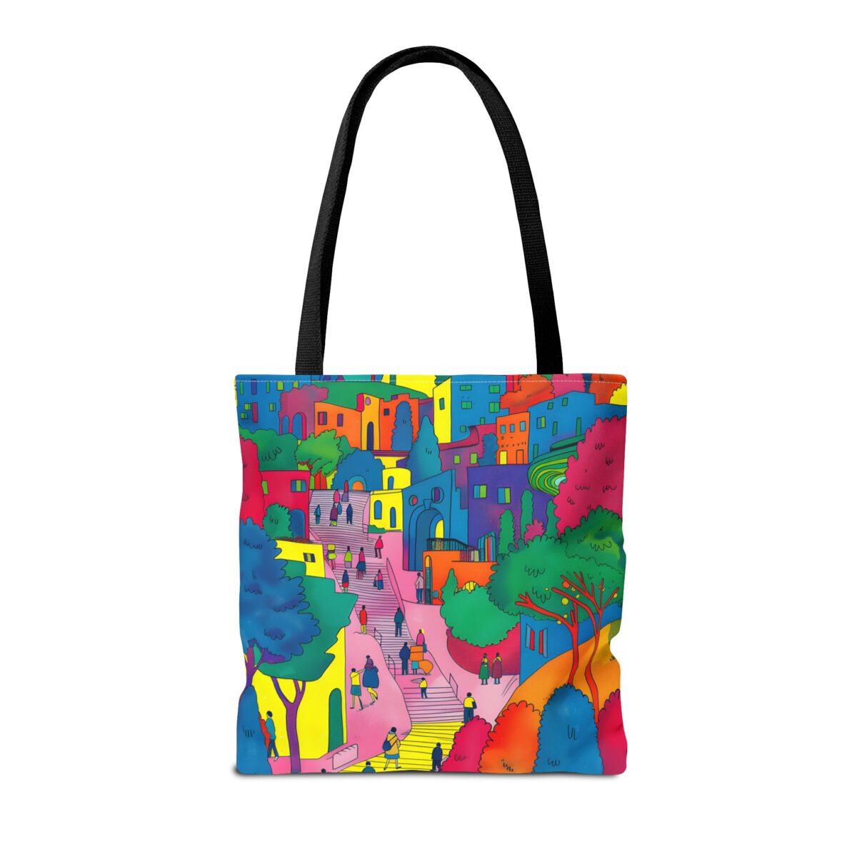 The hillside village in Korea Tote Bag (AOP) - Image 6