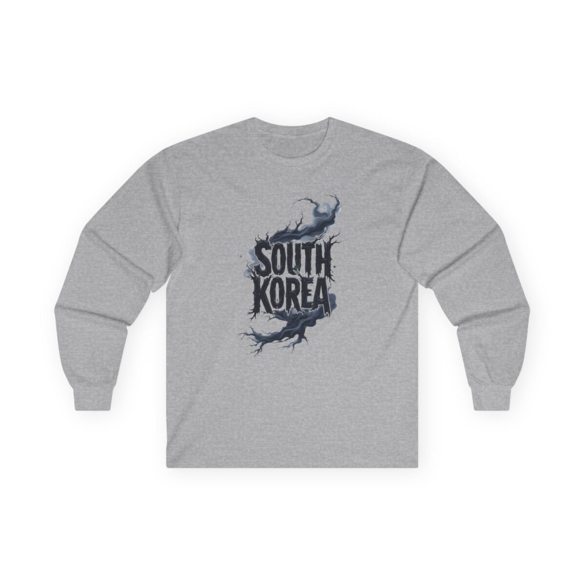 South Korea Unisex Ultra Cotton Long Sleeve Tee - Image 7