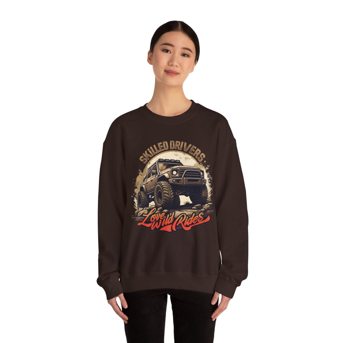 Skilled driver Unisex Heavy Blend™ Crewneck Sweatshirt - Image 20