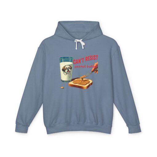 Can't resist peanut butter Unisex Lightweight Hooded Sweatshirt - Image 21