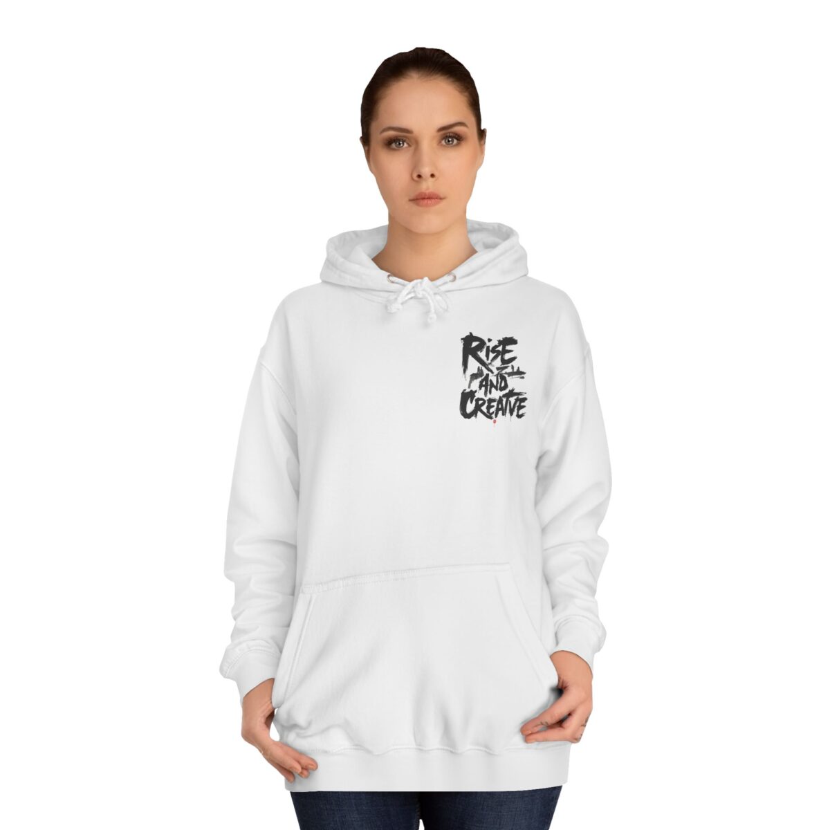 Rise and creative Unisex College Hoodie - Image 4
