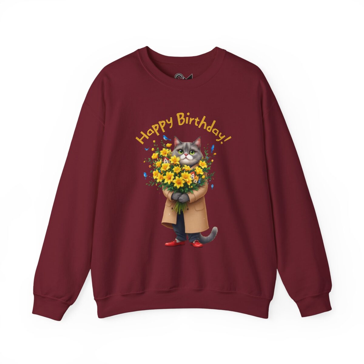 Happy Birthday! Unisex Heavy Blend™ Crewneck Sweatshirt - Image 25