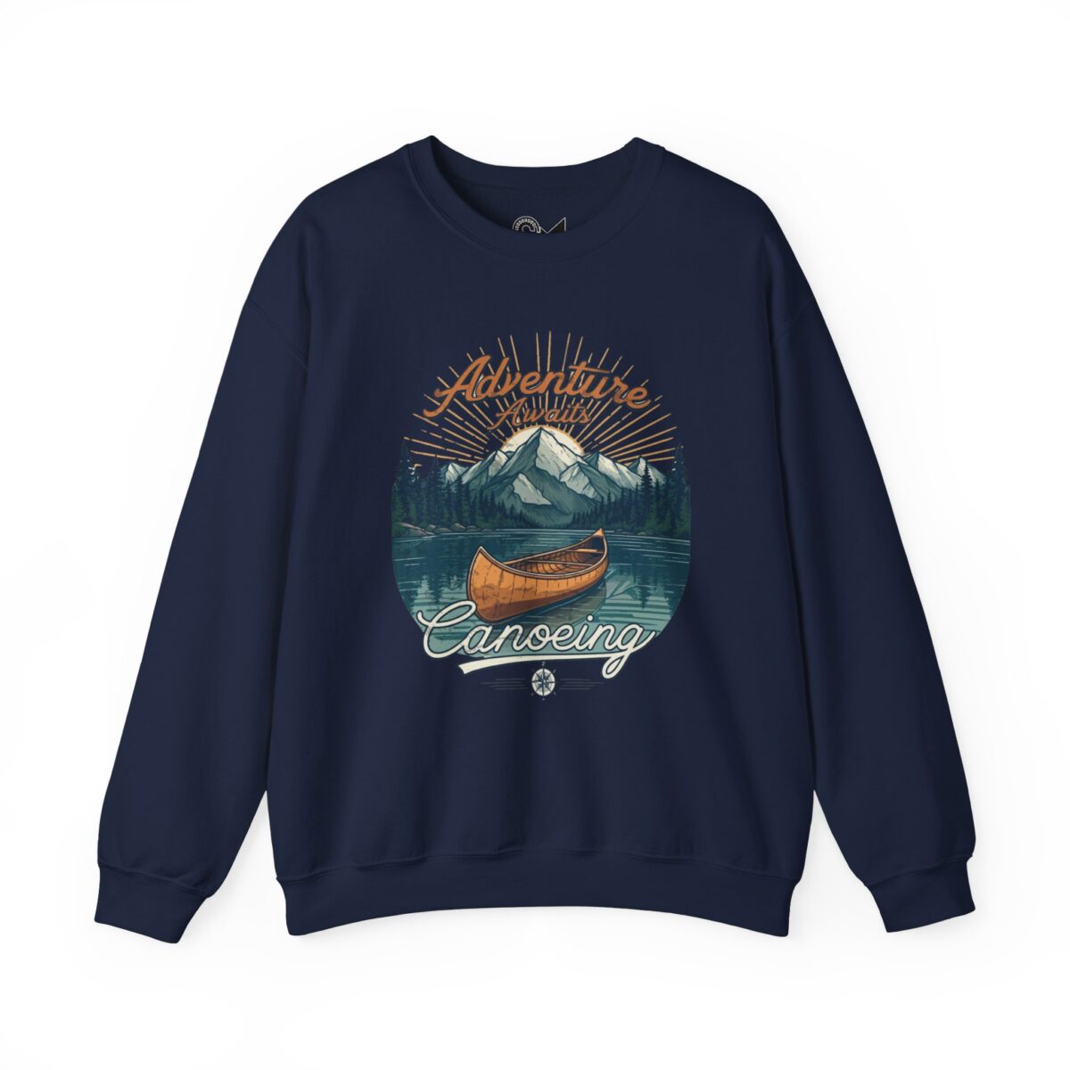 Canoeing Unisex Heavy Blend™ Crewneck Sweatshirt - Image 29