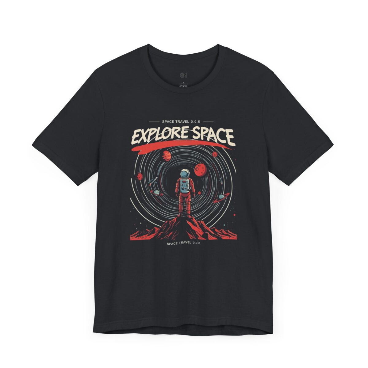 Explore Space Unisex Tee - Adventure Awaits - Image 11