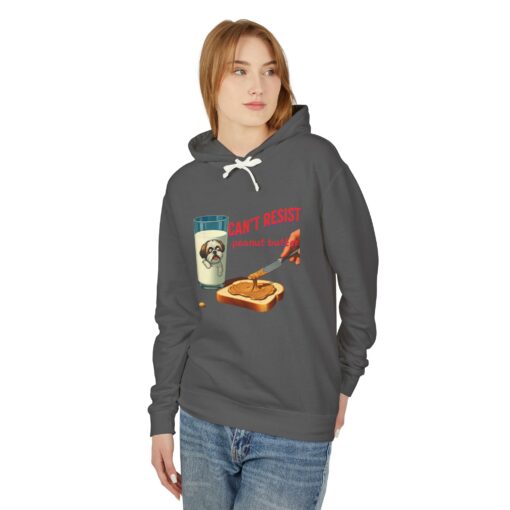 Can't resist peanut butter Unisex Lightweight Hooded Sweatshirt - Image 11